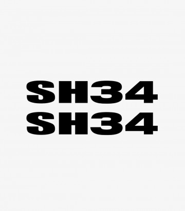 SHAD SH34 Stickers 501588R