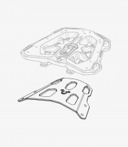 SW-MOTECH Street-Rack Luggage Rack for Triumph Tiger 1050 Sport (13-18) GPT.11.441.16000/B GPT.11.441.16000/B