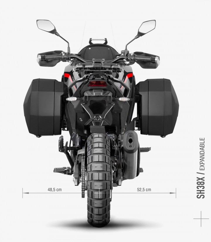 Soportes 3P maletas laterales SHAD M0XC75IF para Moto Morini X-CAPE 700 (25-26)