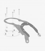 SW-MOTECH PRO Tank Ring for Honda VFR800X Crossrunner (15-16) TRT.00.787.30700/B TRT.00.787.30700/B