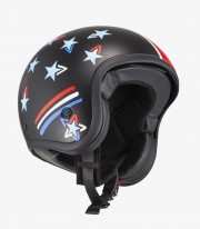 Casco Jet NZI Hopper Peter Negro Mate