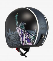 Casco Jet NZI Hopper Libertad Negro Mate