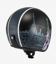 Casco Jet NZI Hopper Libertad Negro Mate