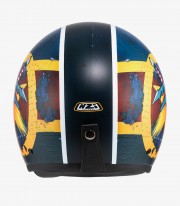 Casco Jet NZI Hopper Duck Azul Mate