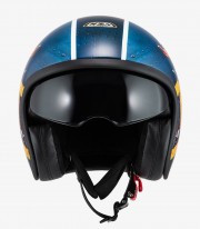 Casco Jet NZI Hopper Duck Azul Mate
