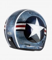 Casco Jet NZI Hopper Aeronautica Azul