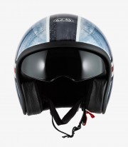 NZI Hopper Aeronautica Blue Open Face Helmet