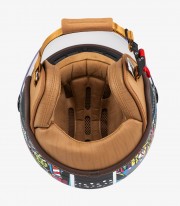 NZI Art West Matte Open Face Helmet