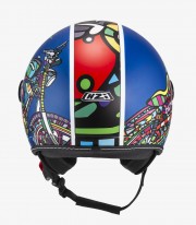 NZI Art Milwuakee Matte Open Face Helmet