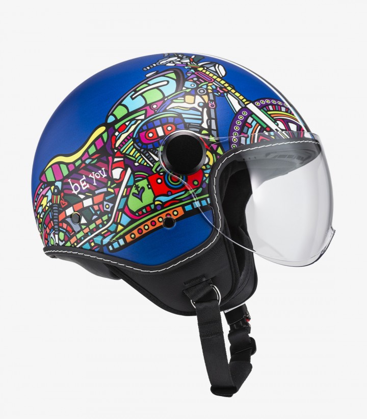 Casco Jet NZI Art Milwuakee Mate