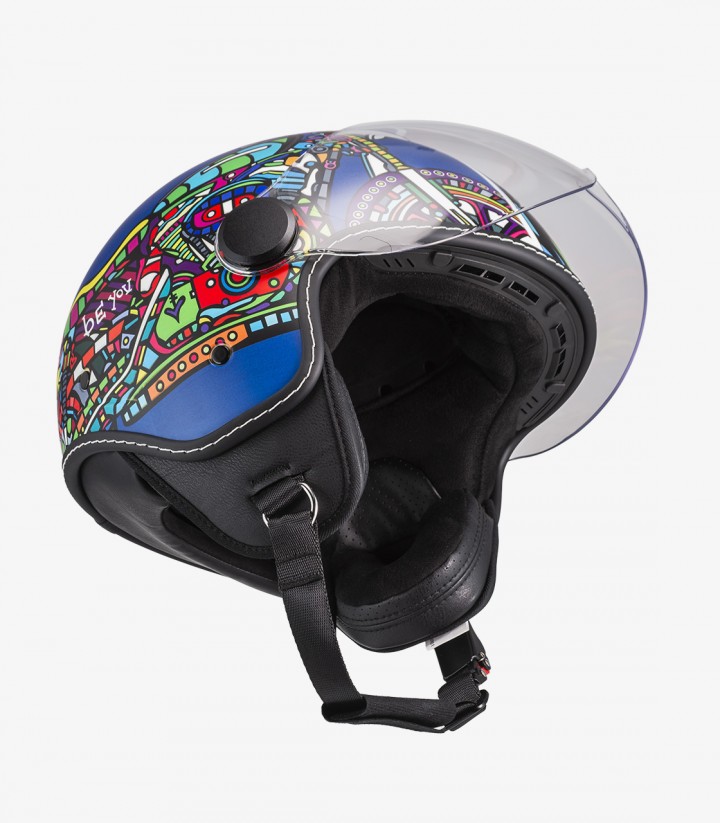 Casco Jet NZI Art Milwuakee Mate