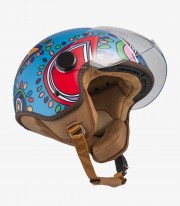 NZI Art Lovely Matte Open Face Helmet