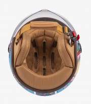 NZI Art Lovely Matte Open Face Helmet