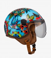 NZI Art Printemps Open Face Helmet