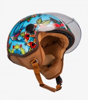 NZI Art Printemps Open Face Helmet