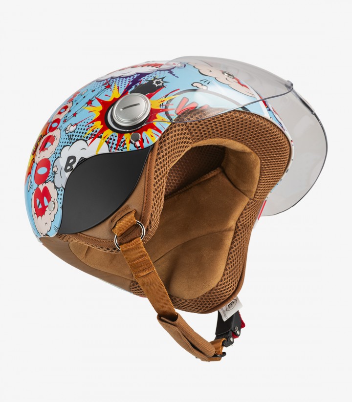 Casco Jet NZI Bambino Boom Infantil
