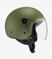 Casco Jet NZI Magma Verde Mate