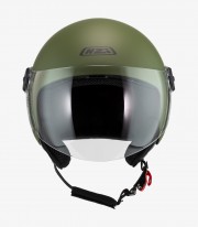 Casco Jet NZI Magma Verde Mate