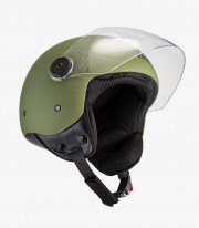 Casco Jet NZI Magma Verde Mate