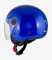 NZI Magma Blue Open Face Helmet