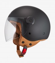 Casco Jet NZI Magma Negro Mate