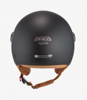 Casco Jet NZI Magma Negro Mate