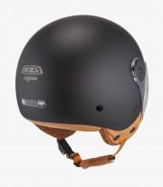 Casco Jet NZI Magma Negro Mate