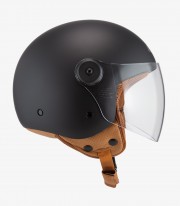 Casco Jet NZI Magma Negro Mate