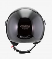 NZI Magma Black Open Face Helmet