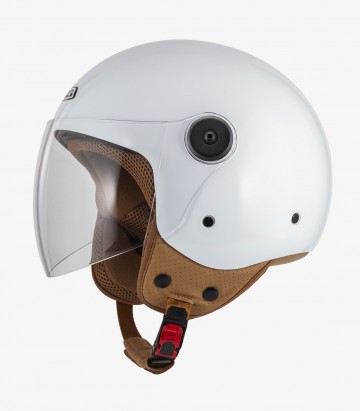 NZI Magma White Open Face Helmet