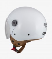 NZI Magma White Open Face Helmet