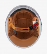 NZI Magma White Open Face Helmet