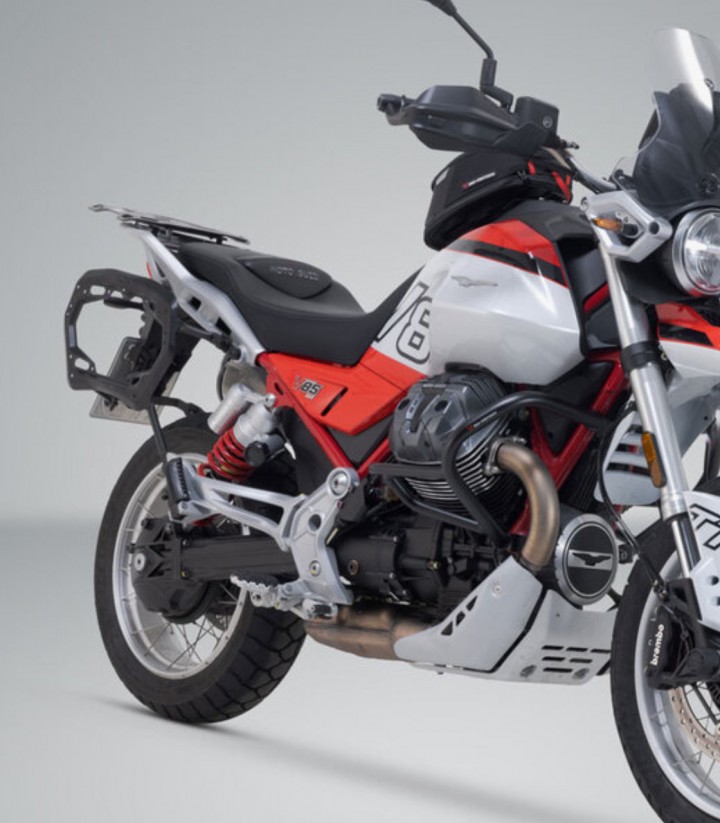 Soportes Laterales PRO Moto Guzzi V85 (24) SW-MOTECH KFT.17.632.30000/B KFT.17.632.30000/B