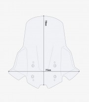 Parabrisas Transparente GIVI SYM Maxsym TL 500 / TL 508 (20-26) D7060ST