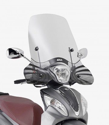 Kymco People ONE 125-150 (13-25) GIVI Windscreen in Transparent D6116ST