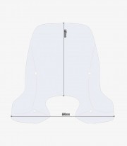Parabrisas Transparente GIVI Kymco People ONE 125-150 (13-25) D6116ST