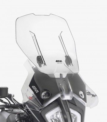 Cúpula Regulable Airflow Transparente GIVI KTM 390 Adventure (20-24) AF7711B