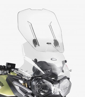 Triumph Tiger 800 / 800 XC / 800 XR (11-17) GIVI Airflow Adjustable Windscreen in Transparent AF6401B