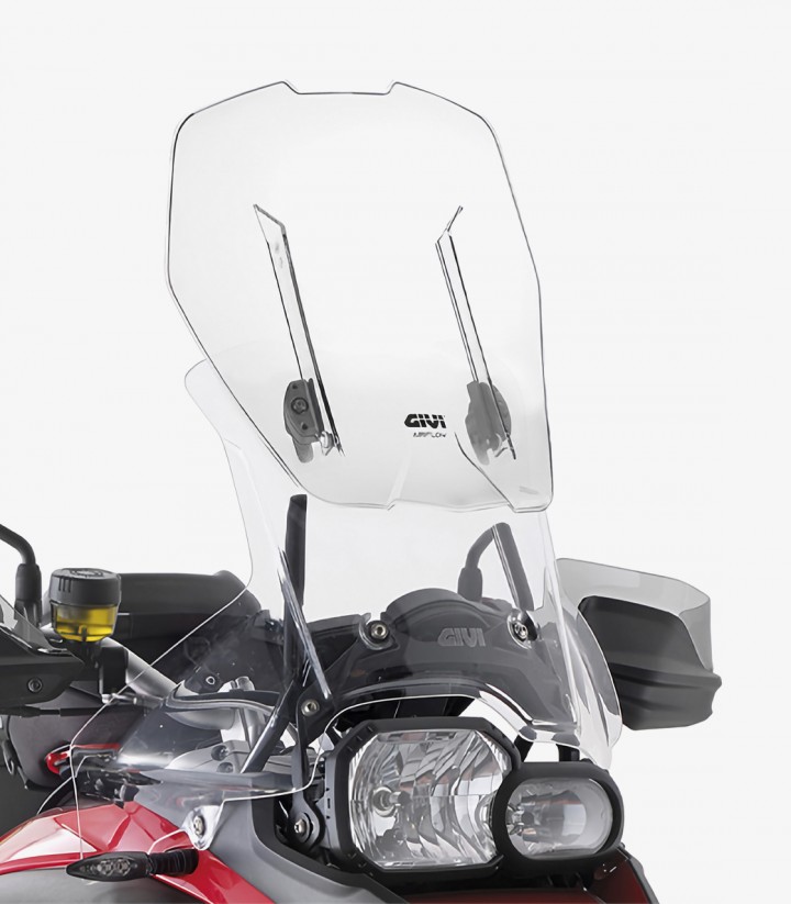 Cúpula Regulable Airflow Transparente GIVI BMW F 800 GS Adventure (13-18) AF5110B