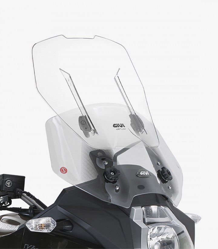Cúpula Regulable Airflow Transparente GIVI Kawasaki Versys 650 (15-21) AF4105B
