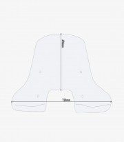 ASKOLL NGS1-NGS2-NGS3 (20-26) GIVI Windscreen in Transparent 9031A+A9031A