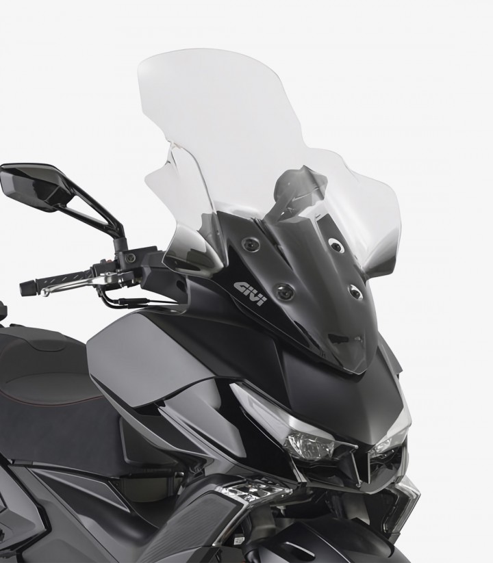 Windschild Klar GIVI Kymco Downtown 350 GT (24-26) 6126DT+D6126KIT