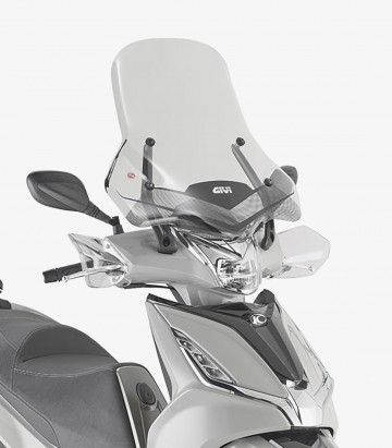 Kymco Agility 300-350 R16 (19-26) GIVI Windscreen in Transparent 6114DT+D6114KIT