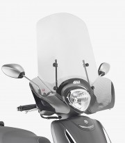 Yamaha D'elight 125 (21-25) GIVI Windscreen in Transparent 2154A+A2154A