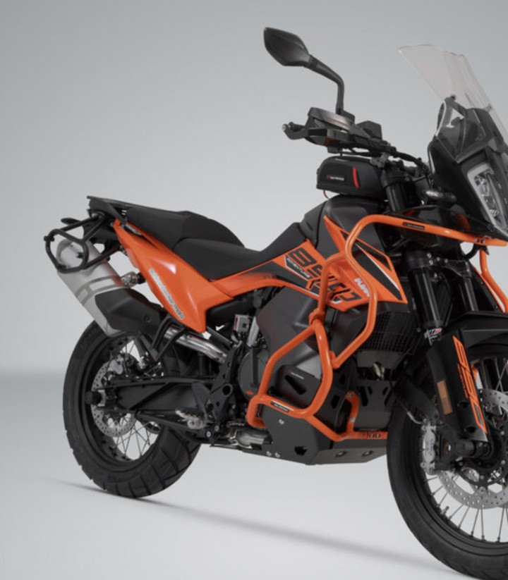 Soporte Lateral Izquierdo SLC KTM 790 Adventure (19-23), 890 Adventure (20-22), 890 SMT (23) SW-MOTECH HTA.04.521.10000 HTA.0...