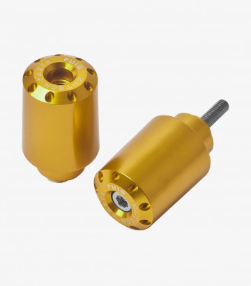 Puig Long Bar Ends in Golden for BMW F800 R