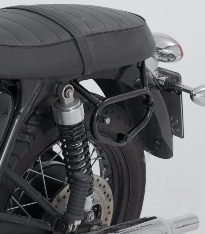 Soporte Lateral Izquierdo SLC Triumph Bonneville (04-16), Scrambler (05-16), Thruxton 900 (04-15) SW-MOTECH HTA.11.509.10001 ...