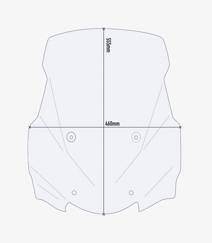 Windschild Klar GIVI BMW M 1000 XR (24-26), S 1000 XR (20-26) D5138ST