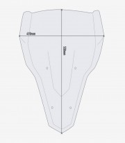 Yamaha Tracer 7 / Tracer 7 GT (20-24) GIVI Windshield in Smoked D2148ST