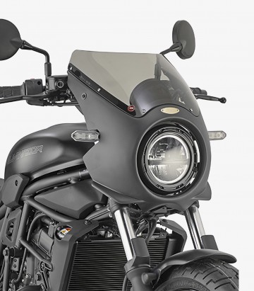 Kawasaki Eliminator 500 (24-26) GIVI Windshield in Smoked A802+AC4134A